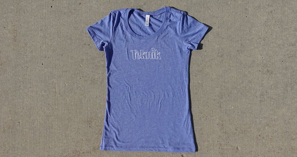 Women's Logo Tee- Blue